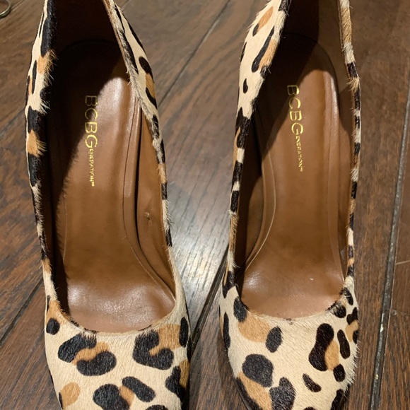 Bcbg generation leopard print platform heel - Picture 2 of 4